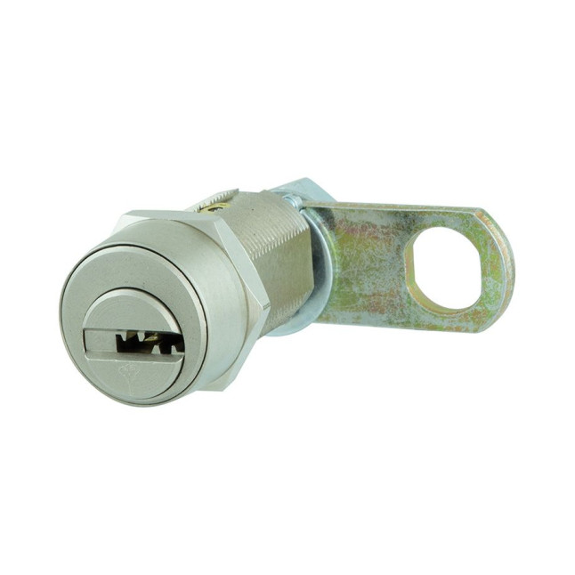 Замок для обладнання MUL-T-LOCK CAM19 3/4"(19мм) 1-1/8" (33,2мм) R_кріплення гайкою NST CLASSIC O/K 015 UNIV PB